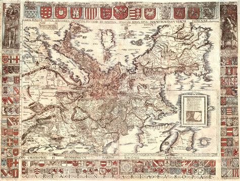 Martin Waldseemüllers 1520 Carta Itineraria Europae Protip The