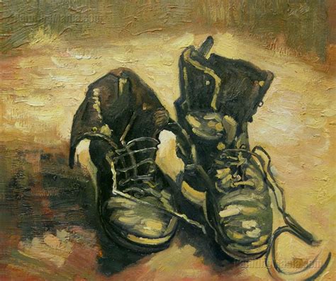 A Pair Of Shoes By Vincent Van Gogh Van Gogh Pinturas Vincent Van Gogh