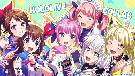 Bang Dream Gbp On Twitter To Celebrate The Hololive Collab Well