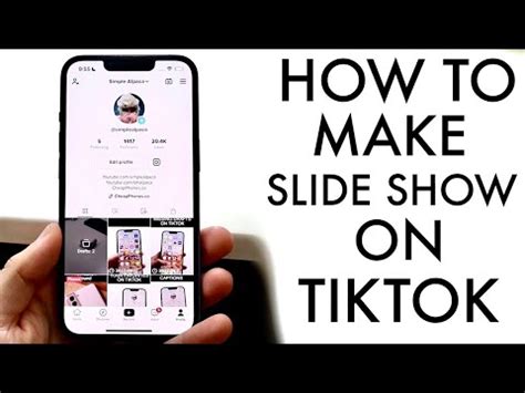 How To Create Photo Slide Shows On TikTok 2022 YouTube