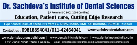 Dr Sachdeva Dental Clinic Delhi In New Delhi India