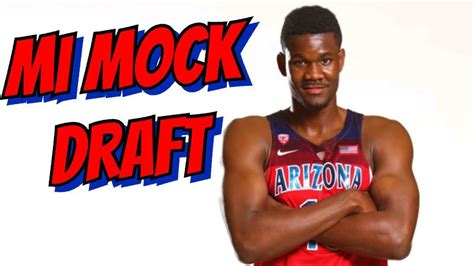 We compiled mock drafts from espn, nbadraft.net, cbs sports, bleacher report, sports illustrated and usa today sports media group's below are the top 75 who are currently projected as the top picks in 2021, though this list is certain to change when more players withdraw from the 2020 draft. MOCK DRAFT NBA 2018 ESPN - YouTube