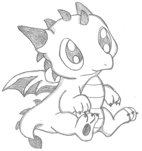 Chibi Dragon By Crystal2riolu On Deviantart