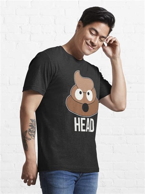 Poop Head Funny T Shirt For Sale By Ccheshiredesign Redbubble