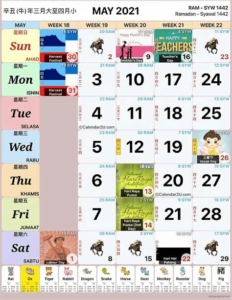 Kalendar malaysia 2021 (lengkap tarikh cuti umum & cuti sekolah). Kalendar 2021 Cuti Umum Malaysia Dan Cuti Sekolah ...