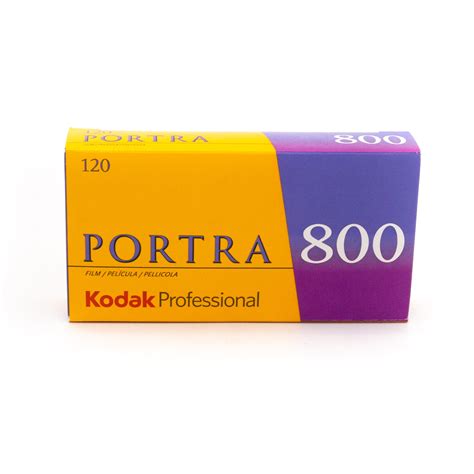 Kodak Portra 800 Colour Negative Film 120 Filmneverdie