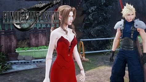 Final Fantasy 7 Remake Integrated Short Sexy Dress Aerith Youtube
