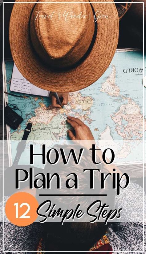 How To Plan A Trip In 12 Simple Steps Trip Planning How To Plan Trip