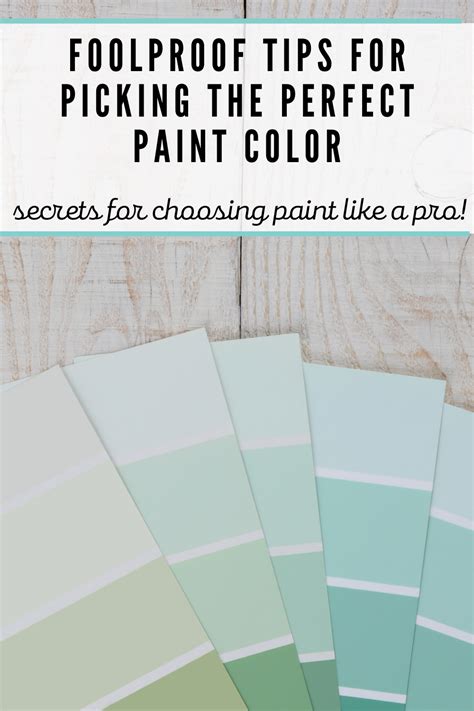 How To Choose The Right Paint Color Artofit