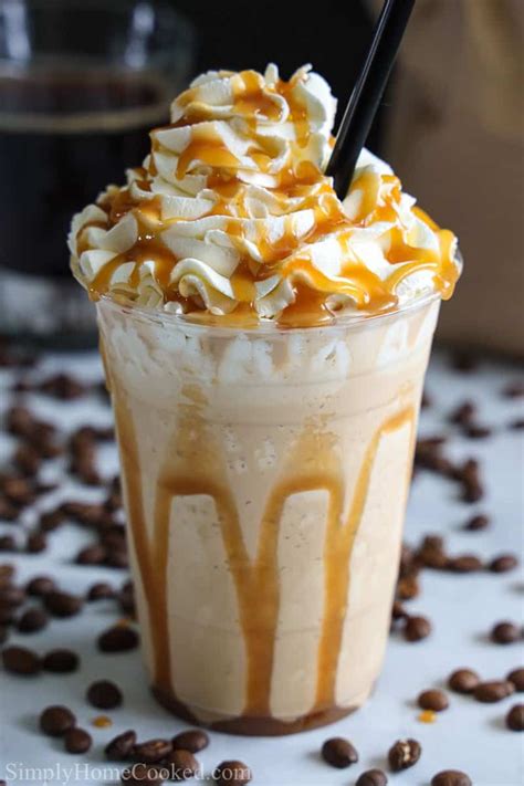 this starbucks caramel frappuccino copycat recipe is sweet creamy simple and delicious