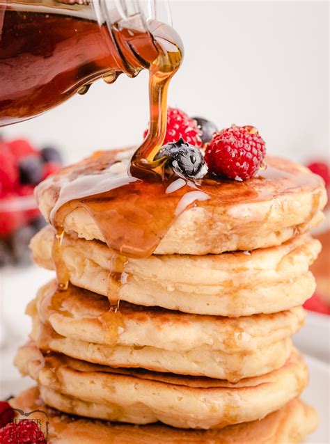 Maple Syrup Pancakes