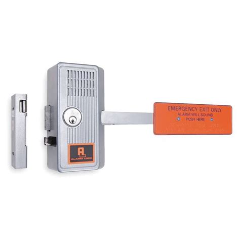 Alarm Lock Emergency Exit Door Alarm 99db Chrome 250xus28 Zoro