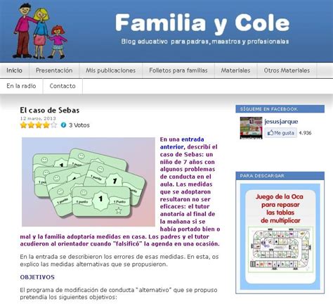 Ampa Andorisa Blog Recomendado Familia Y Cole
