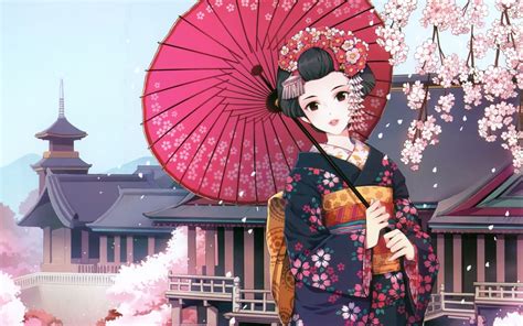 Japanese Kimono Wallpaper - WallpaperSafari