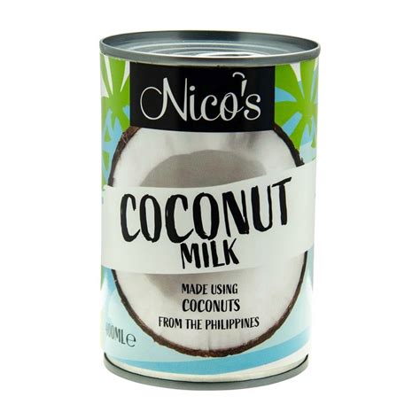 Coconut Milk Tin 400ml Buy Online At Qd Stores