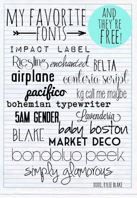 Download RyleeBlake: Fonts | This Grandma is a Font Geek | Fuentes ...
