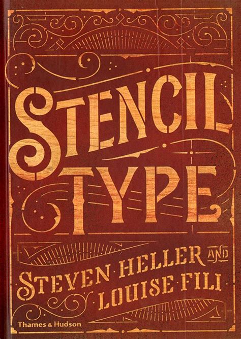 Sttencil001 Louise Fili Lettering Vintage Typography