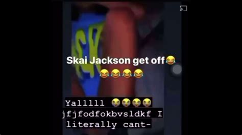 🚨🚨 skai jackson leaked 🚨🚨 follow my instagram for the rest of the video instagram 4pf jankk