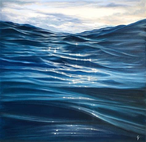 Immersive Ocean Paintings Capture The Shimmering Beauty Of The Endless