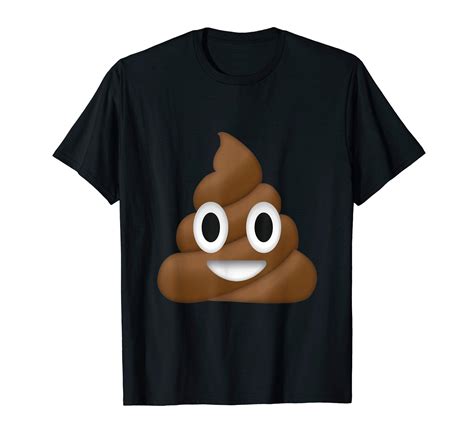 Buy Emoji Poop Pile Of Poo Humor Cute Funny Smiley Emoticon Text T