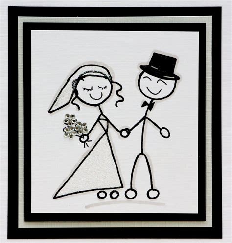 Stick Figure Bride And Groom Google Search Wedding Pinterest
