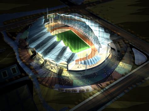 High End Football Stadium Design 3d Cgtrader