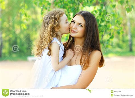 Lovely Mother And Daughter Stock Photo Image Of Adorable