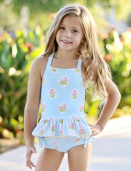Swoon Baby Primrose 2 Pc Bikini Tunic Swimsuit Sb205 Little Girl
