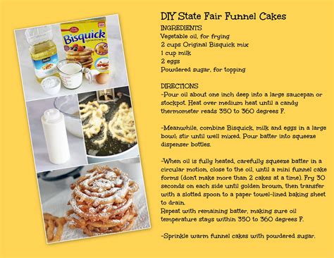 You can eat them right away, or have them chilled. EASY Funnel Cakes! (Use GF Bisquick for gluten free ...
