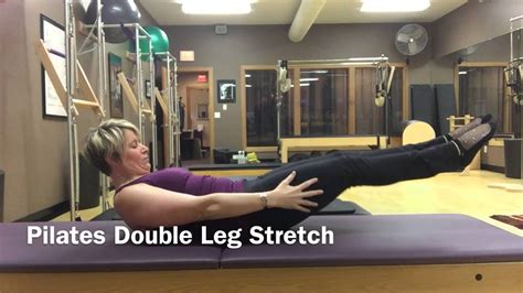Pilates Double Leg Stretch Youtube