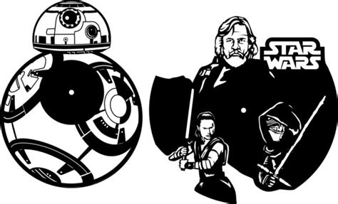 Dxf Cdr And Eps File For Cnc Plasma Or Laser Cut New Star Wars Clocks