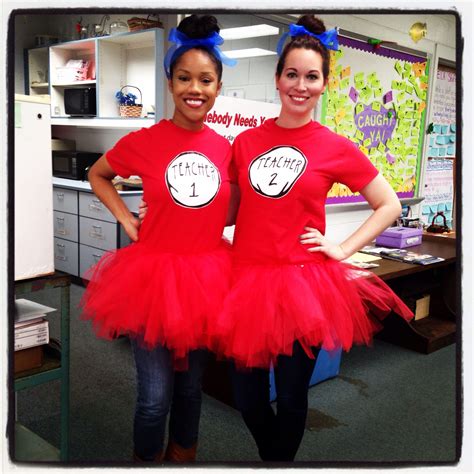 Diy thing 1 hair dr seuss week dr suess fall halloween halloween party halloween 2018 thing 1 costume thing1 and thing 2 diy costumes. Teacher 1 & Teacher 2: Thing 1 & Thing 2 costumes for Dr ...