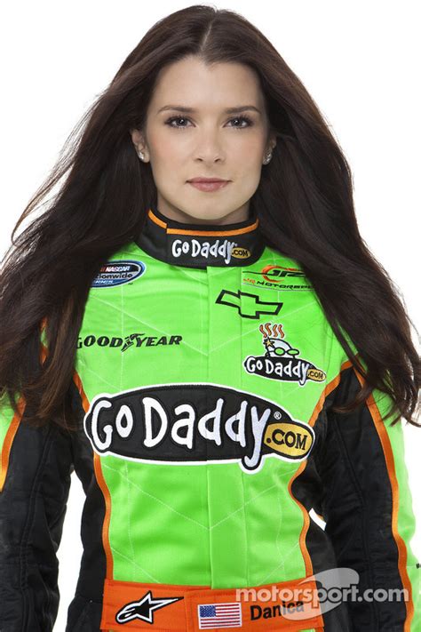 Go Daddy Girl Danica Patrick In Her New Nationwide Firesuit At Go Daddy
