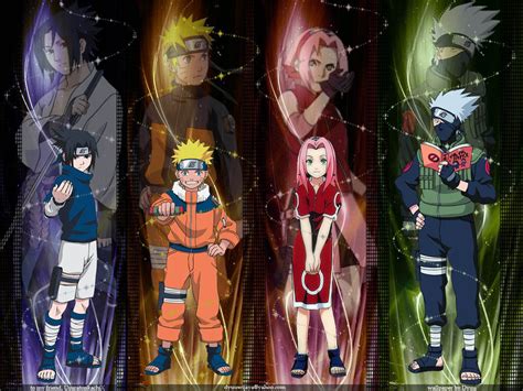 World Of Naruto Naruto Team 7