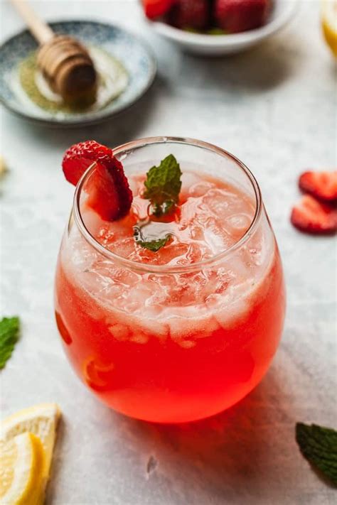 Strawberry Lemonade Vodka Is An Easy Naturally Sweetened Single