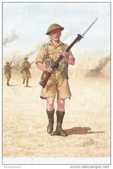 Guardsman Scots Guards North Africa 1942 Military Uniforms British