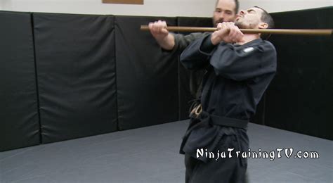 Practical Modern Use Of Traditional Bujinkan Ninjutsu Weapons Techniques Hanbo Kusari Fundo