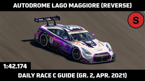 Gran Turismo Sport Daily Race Lap Guide Lago Maggiore Reverse