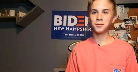 Brayden Harrington 13 Year Old Boy Who Stutters Tells Dnc Joe Biden