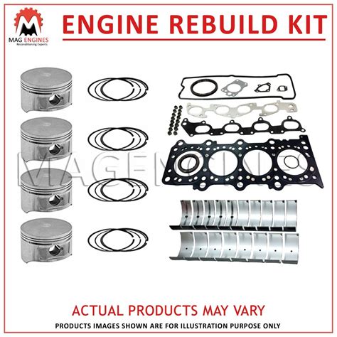 Engine Rebuild Kit Toyota 1sz Fe Ii 16v 10 Ltr Mag Engines
