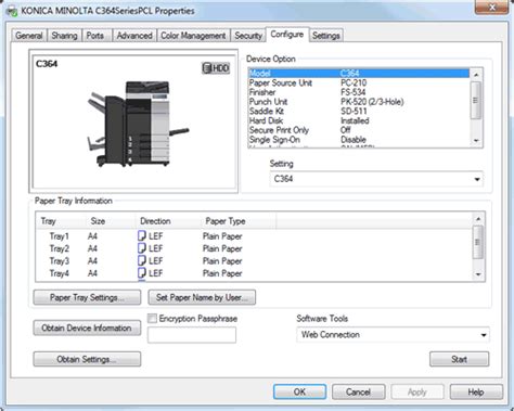 Konica minolta c364seriesps i driver sono stati raccolti dai siti web ufficiali dei produttori e da altre fonti attendibili. Konica Minolta C364 Software - Bizhub C364 C284 C224 Series Konica Minolta : Pagescope ...