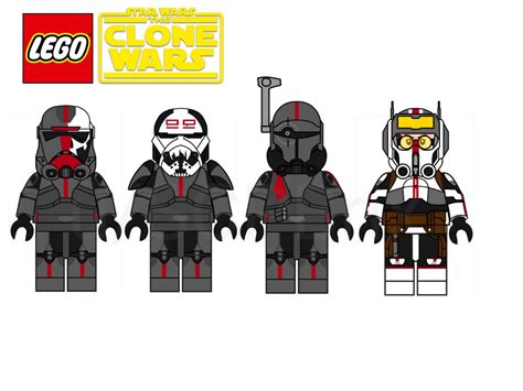 Lego Star Wars The Clone Wars Clone Force 99 Rlegostarwars