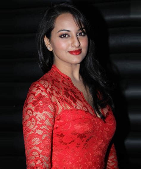 Sonakshi Sinha In Red Dress Desi Comments