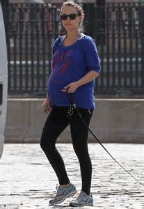 Heavily Pregnant Natalie Portman Keeps Active As She Gets Ready For