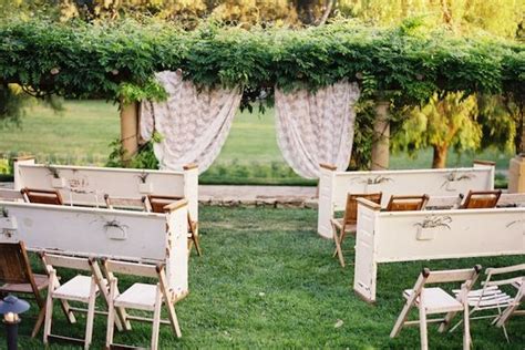 Outdoor Wedding Seating Ojai Valley Inn And Spa Fairytale Wedding