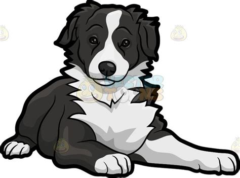 Dog Clip Art Cartoon Dog Collie Dog