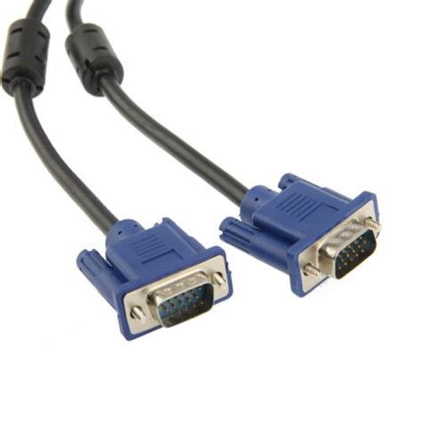 Connectique Câble And Adaptateur Moniteur 5m Haute Qualité Vga 15pin Mâle