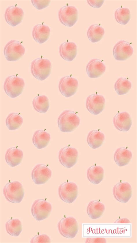 Download Aesthetic Peach Pink Pattern Wallpaper