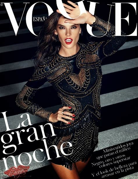 Alessandra Ambrosio Vogue Spain Magazine November