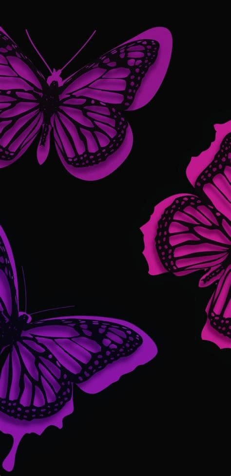 Pink Butterfly Wallpapers Wallpaper Cave